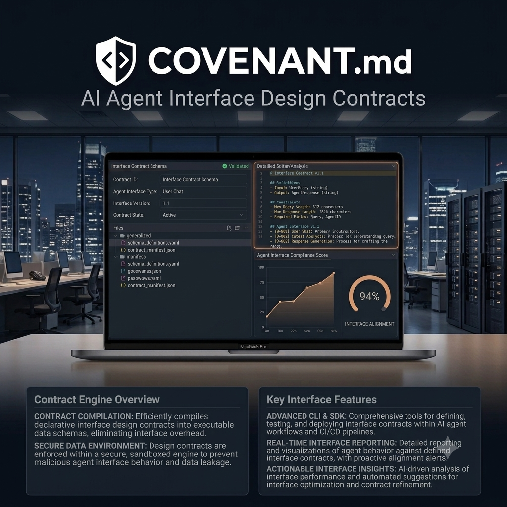 COVENANT.md – AI Agent Interface Design Contracts