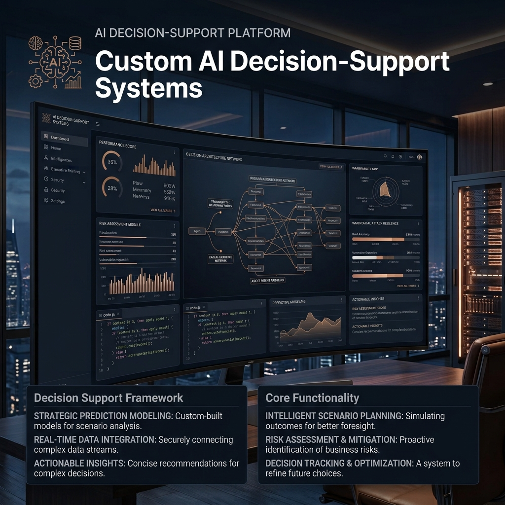 Custom AI Decision-Support Systems (Decide)