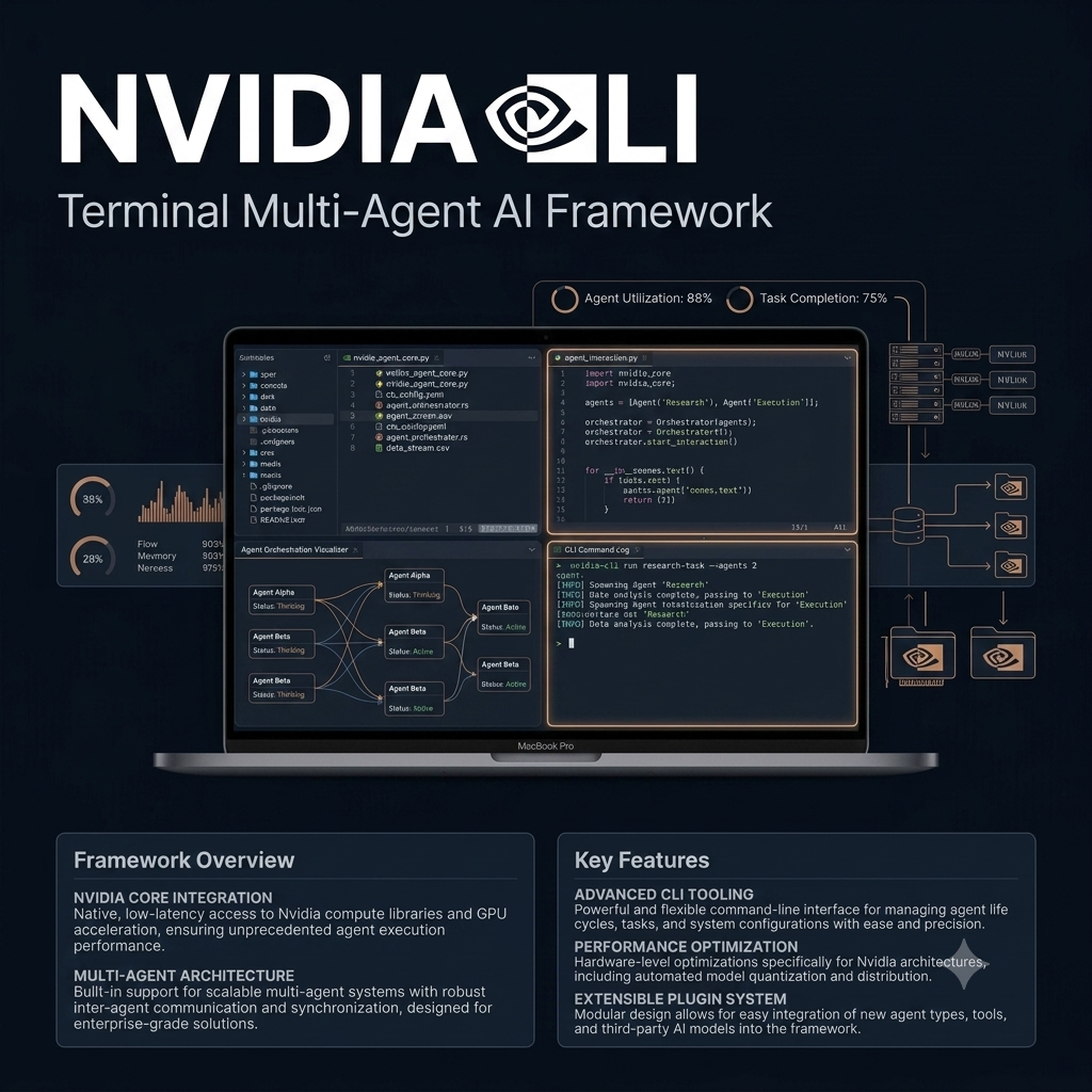 Nvidia CLI – Terminal Multi-Agent AI Framework