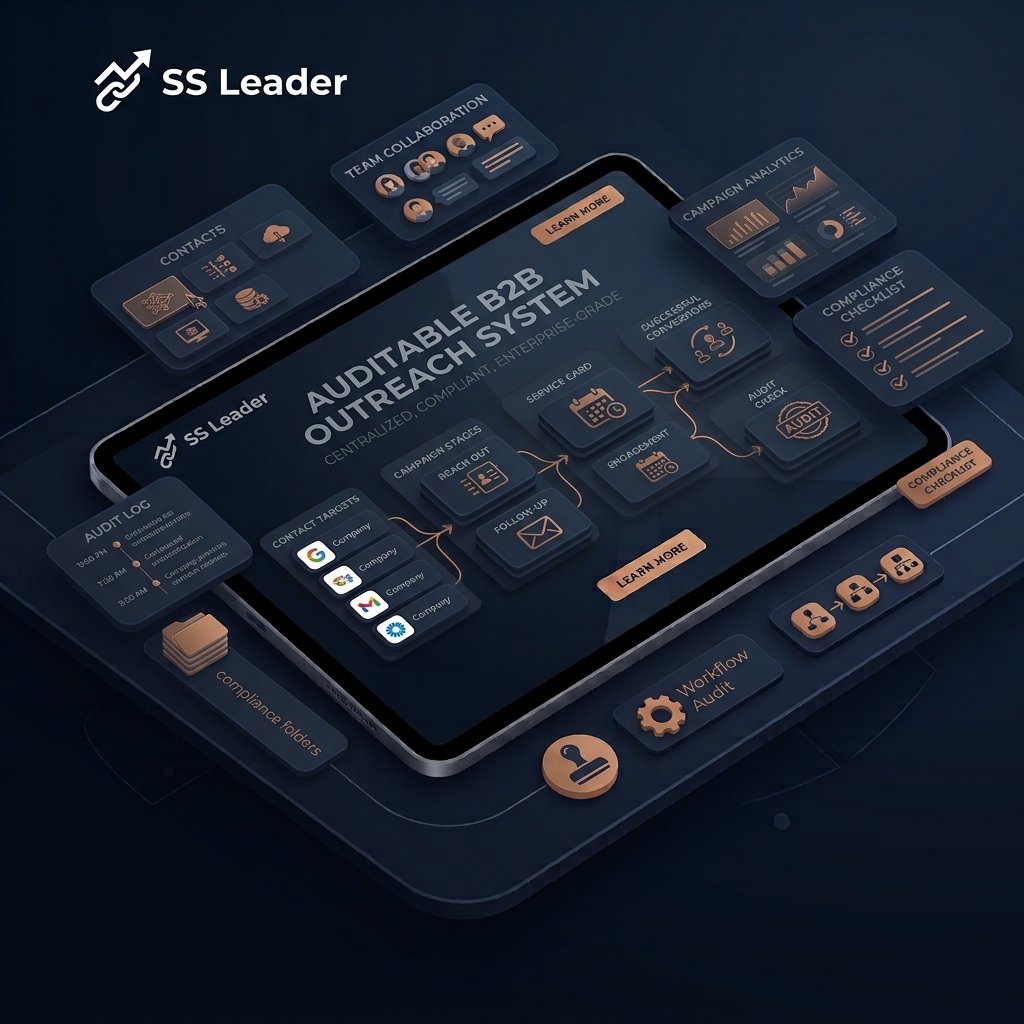 SS Leader – Auditable B2B Outreach System