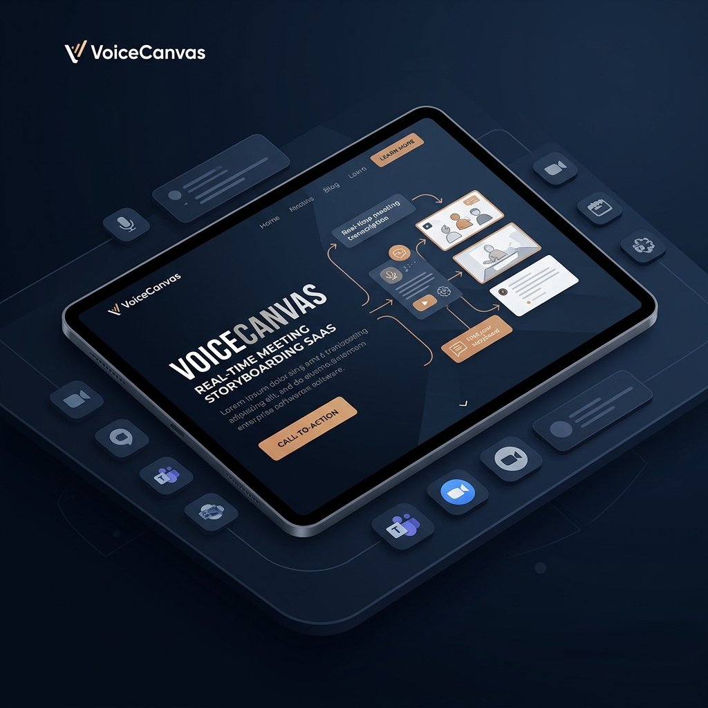 VoiceCanvas – Real-Time Meeting Storyboarding SaaS